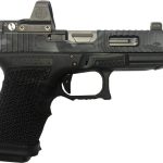 The Gun Co LVL-1 Custom Glock 19 Urban Black / Grey Camo 9mm 4.02-inch 17Rds - with Leupold Delta Point Pro