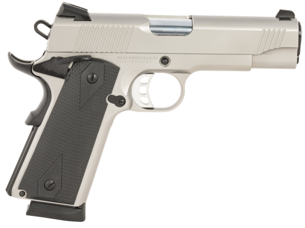 Tisas 1911 Carry Stainless .45 ACP 4.25" Barrel 8-Rounds