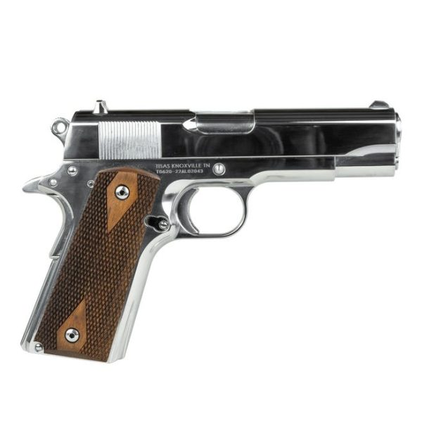 Tisas 1911 Desperado Chrome 9mm / .38 Super 4.25" Barrel 9-Rounds