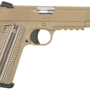 Tisas 1911 Raider Carry Flat Dark Earth 9mm 5" Barrel 9-Rounds