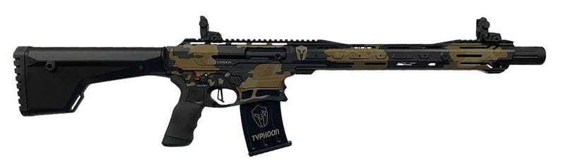 Typhoon Defense F12 Ceracamo Sport Camo 12 GA 18.5" Barrel 5-Rounds