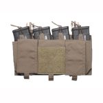 Velocity Systems Mayflower Quad 5.56 Swift-Clip Placard GP Coyote Brown