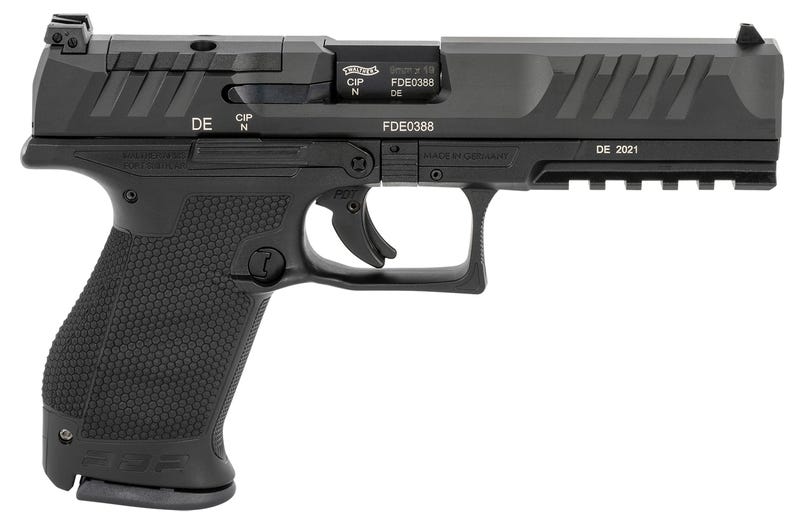 Walther PDP 9mm 5" Barrel 10-Rounds Optics Ready