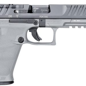 Walther PDP Optic Ready Gray 9mm 5" Barrel 18-Rounds 3-Dot White Sights
