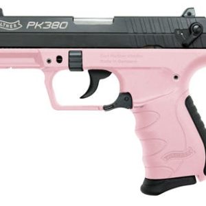 Walther PK380 Double-Action Compact Black / Pink .380 ACP 3.6-inch 8rd