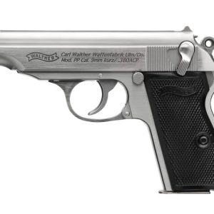 Walther PP Stainless .32 ACP 3.9" Barrel 8-Rounds
