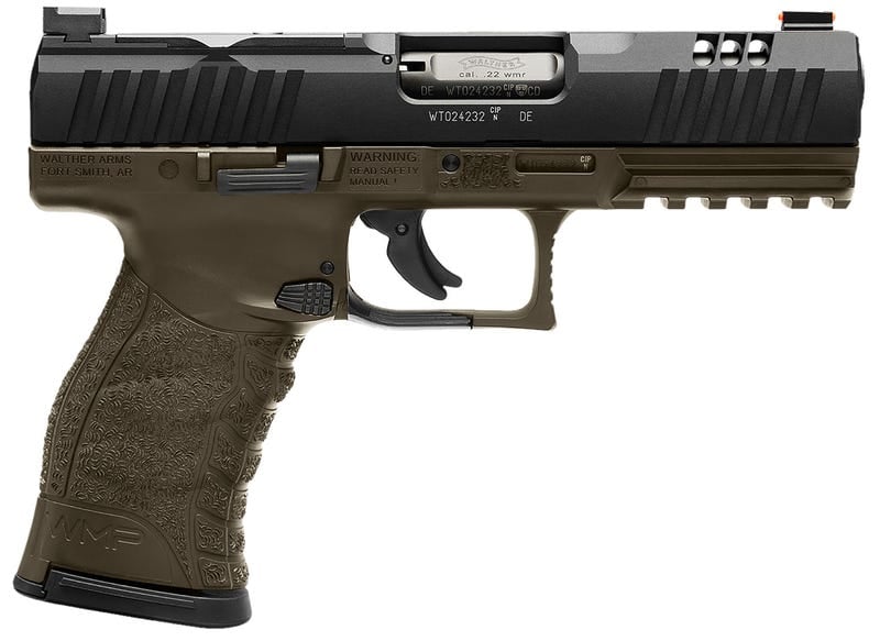 Walther WMP Military OD Green / Black .22 Mag 4.5" Barrel 15-Rounds