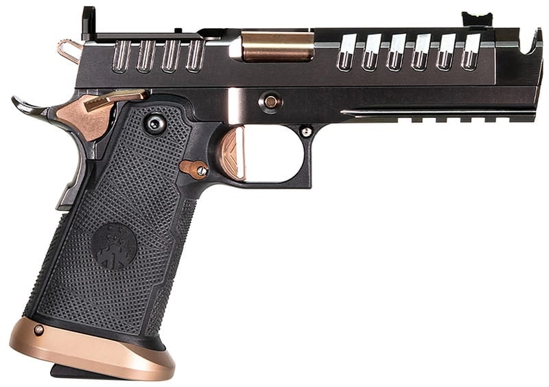 Watchtower Firearms Apache DS Black / Copper 9mm 4.6" Barrel 21-Rounds
