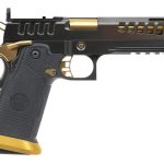 Watchtower Firearms Demolitia Full Size Black / Gold 9mm 5" Barrel 17/20-Rounds