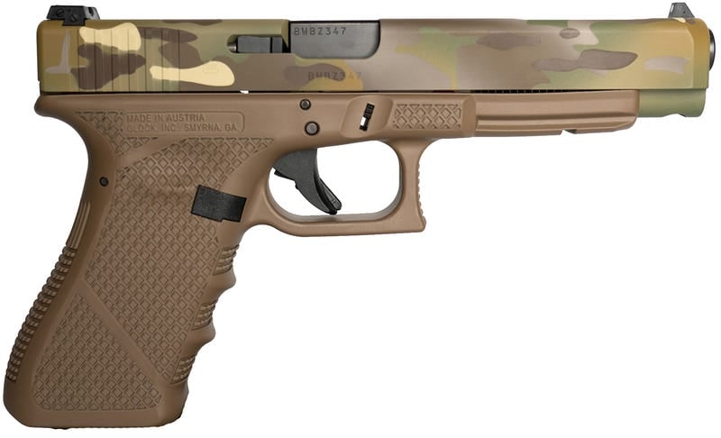 Weapon Works G34 Gen3 Flat Dark Earth / Multicam 9mm 5.31" Barrel 17-Rounds