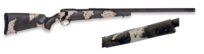 Weatherby Mark V Backcountry Guide Green / Tan 6.5-300 Wby. Mag 26" Barrel 3-Rounds
