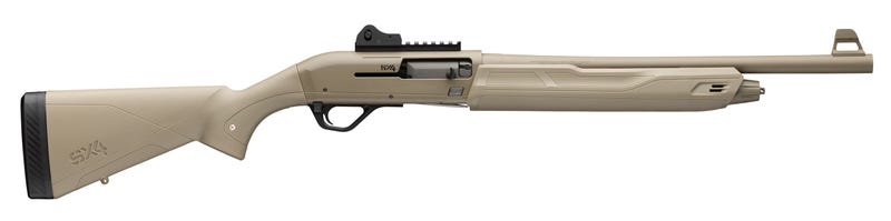 Winchester SX4 Defender FDE Flat Dark Earth 12 GA 18.5" Barrel 4-Rounds