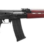 Zastava USA ZPAP M90 Black / Red Furniture 5.56 18.25" P&W Barrel 10-Rounds CA Compliant