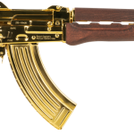 Zastava USA ZPAP92 AK Pistol Gold 7.62 X 39 10" Barrel 30-Rounds Serbian Red Wood