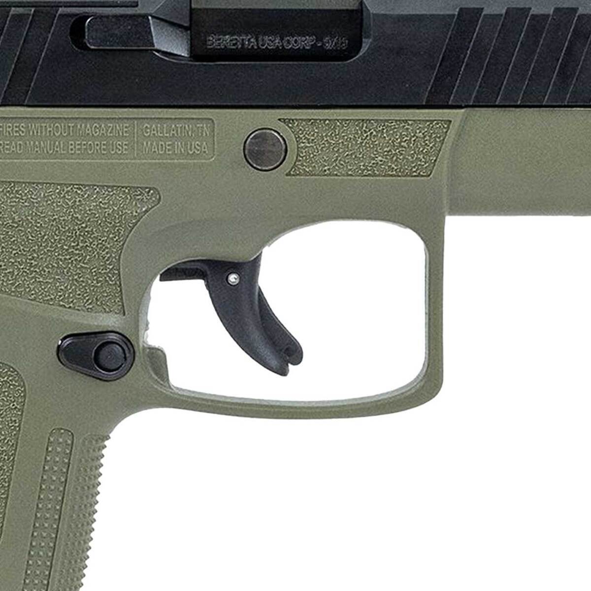 Beretta APX A1 Carry 9mm Luger 3in Matte Black/OD Green Pistol - 8+1 Rounds - Image 3