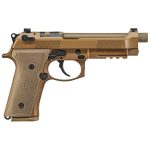 Beretta M9A4 Flat Dark Earth 9mm 5.1" Barrel 15-Rounds Night Sights