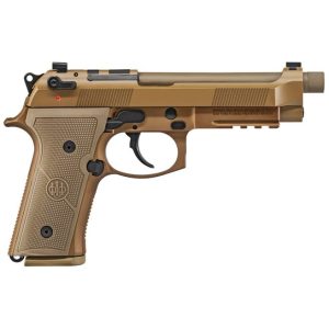Beretta M9A4 Flat Dark Earth 9mm 5.1" Barrel 15-Rounds Night Sights