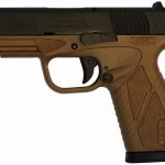 Bersa BPCC Concealed Carry Flat Dark Earth / Black 9mm 3.3" Barrel 8-Rounds