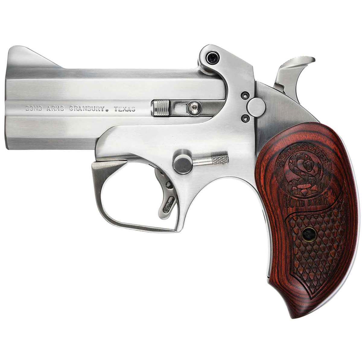 Bond Arms Snake Slayer 45 (Long) Colt 3.5in Stainless Handgun - 2 Rounds - Image 2