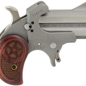 Bond Arms Rawhide Stainless .357 Mag / .38 SPL 2.5" Barrel 2-Rounds Rosewood Grips