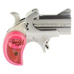 Bond Arms Mini Girl Stainless/Pink .357 Mag/.38 SPL 2.5" Barrel 2-Rounds