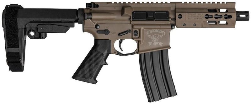 Brigade Armory AR Pistol Flat Dark Earth 5.56 NATO Rem 5" Barrel 30-Rounds