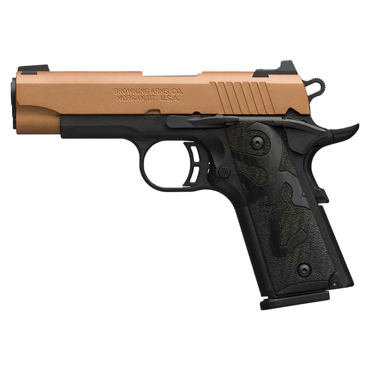 Browning 1911 Black Label 380 Auto (ACP) 3.6in Copper Cerakote Pistol - 8+1 Rounds - Image 2