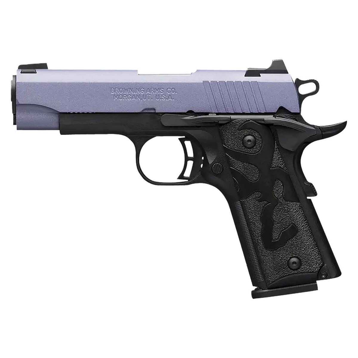 Browning 1911 Black Label 380 Auto (ACP) 3.6in Crushed Orchid Cerakote Pistol - 8+1 Rounds - Image 2
