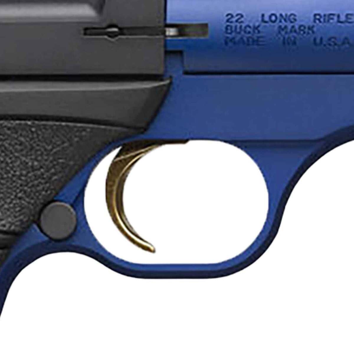 Browning Buck Mark 22 Long Rifle 5.9in Blue Anodized Pistol - 10+1 Rounds - Image 3