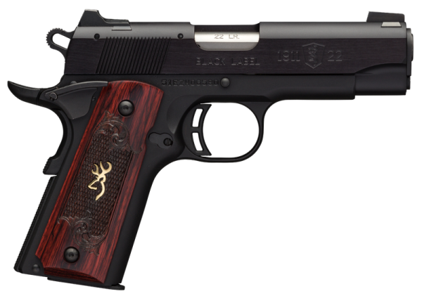 Browning 1911-22 Black Label Medallion Compact .22 LR 3.63" Barrel 10-Rounds
