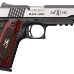 Browning 1911-380 Medallion Pro Compact Black / Stainless .380 ACP 3.6" Barrel 8-Rounds