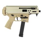 B&T APC9K Pro 9mm Luger 4.3in Coyote Tan Modern Sporting Pistol - 33+1 Rounds