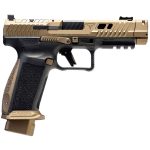 Canik TTI Combat 9mm Luger 4.6in TTI Bronze Pistol - 18+1 Rounds