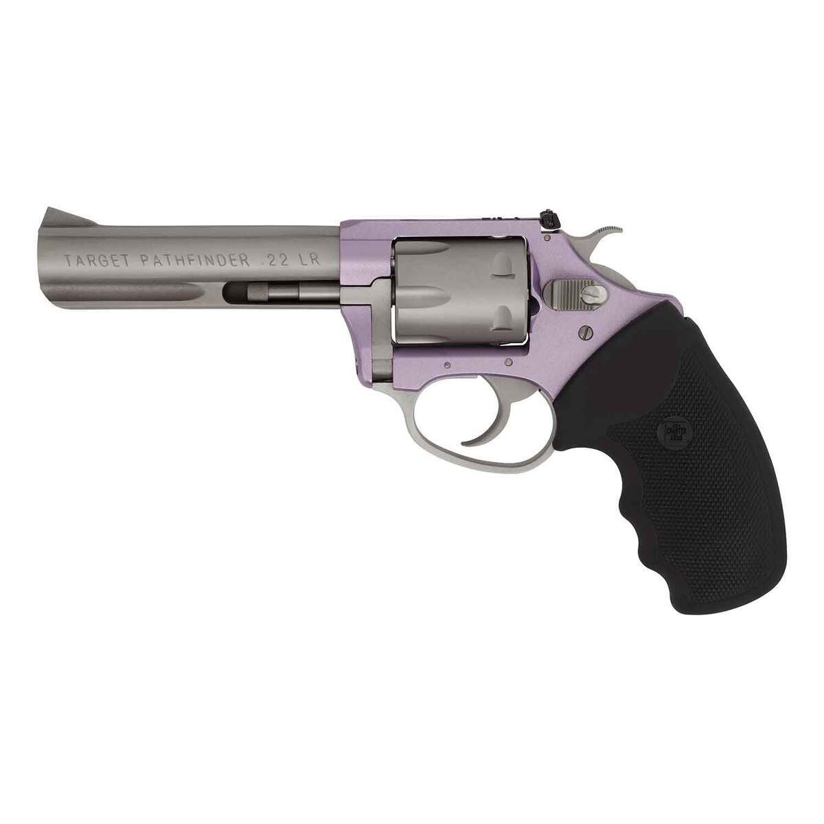 Charter Arms Pathfinder Lite 22 Long Rifle 4.2in Stainless Revolver - 8 Rounds - Image 2