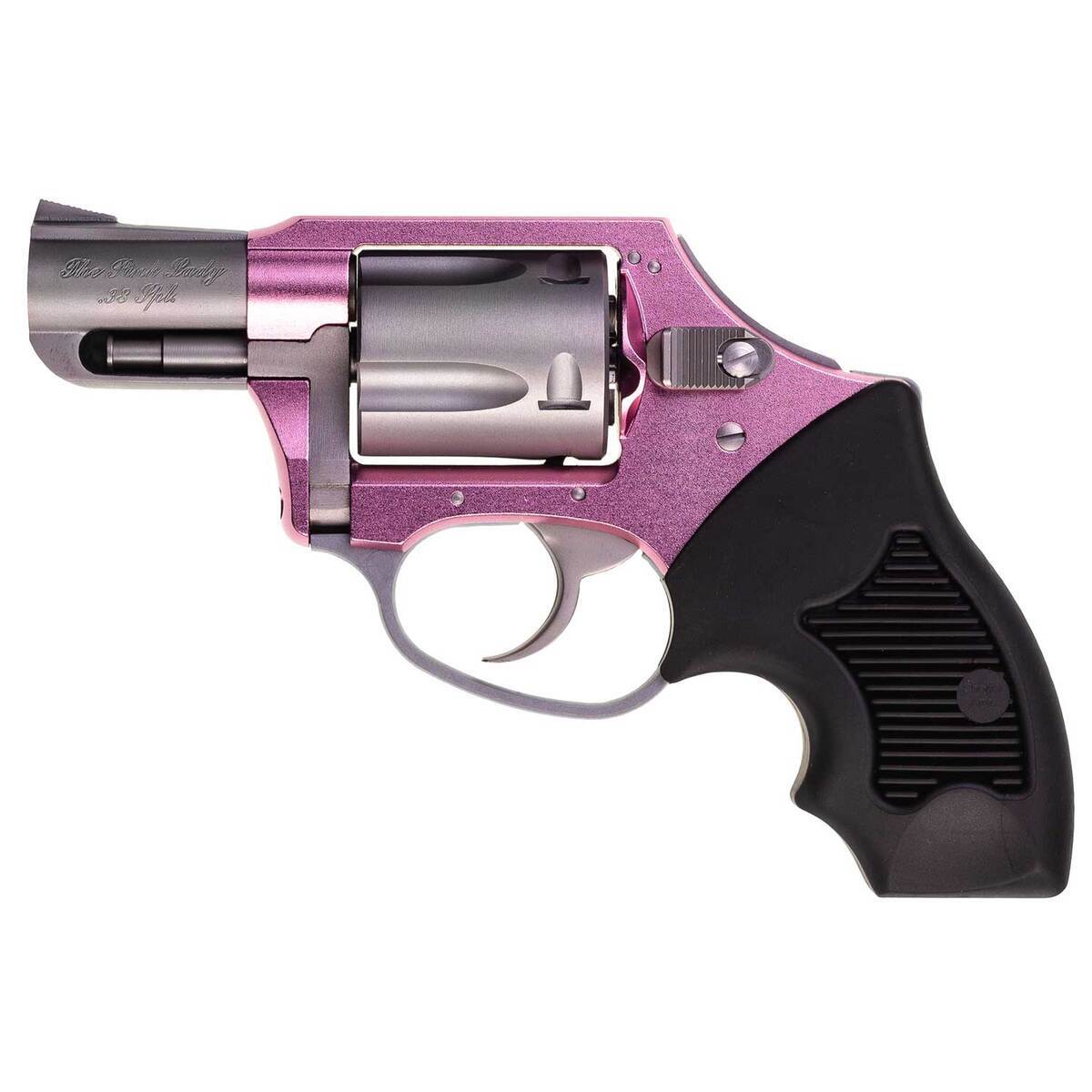 Charter Arms Pink Lady 38 Special 2in Matte Stainless/Pink Revolver - 5 Rounds - Image 2