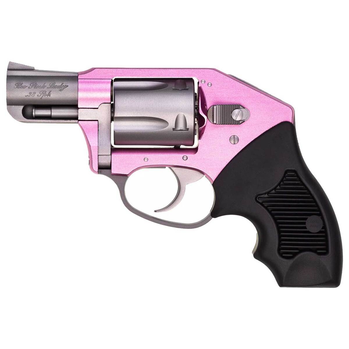 Charter Arms Pink Lady 38 Special 2in Pink/Stainless Revolver - 5 Rounds - Image 2