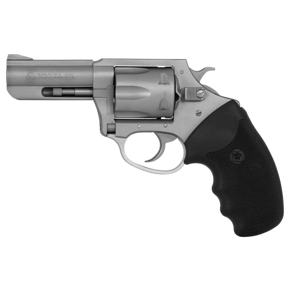 Charter Arms Pitbull 380 Auto (ACP) 3in Stainless Revolver - 6 Rounds - Image 2
