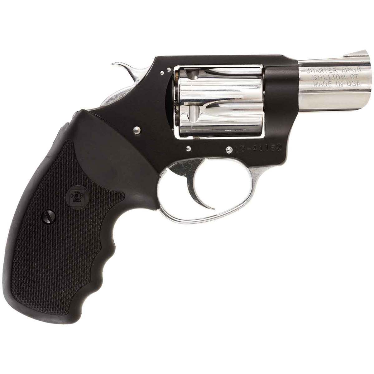 Charter Arms Undercover Lite 38 Special 2in Black/Polished Stainless Revolver - 5 Rounds