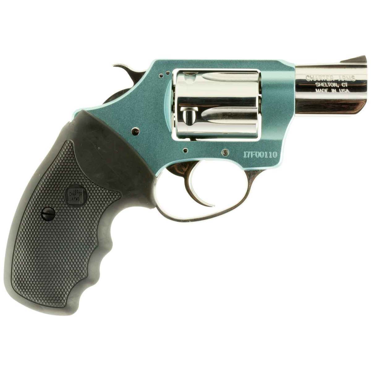 Charter Arms Undercover Lite 38 Special 2in Blue/Stainless Revolver - 5 Rounds - California Compliant