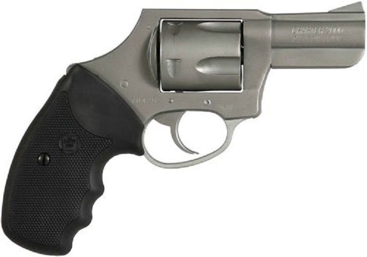 Charter Arms Bulldog Stainless .44 SPC 2.5" Barrel 5-Rounds Rubber Grip