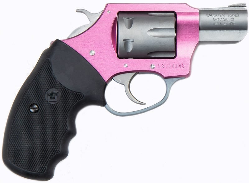 Charter Arms Pink Lady 22 LR 2" Barrel Pink/Stainless 8-Rounds