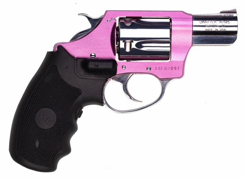 Charter Arms Undercover Lite Chic Lady Pink .38 SPL 2" Barrel 5-Rounds with Laser