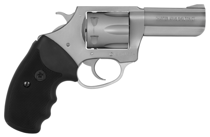 Charter Arms Pitbull Silver .380 ACP 3" Barrel 6-Rounds