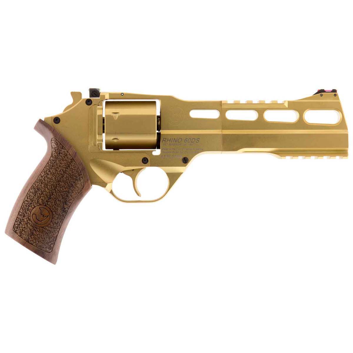 Chiappa Rhino 60DS 357 Magnum 6in Gold Plated PVD Revolver - 6 Rounds