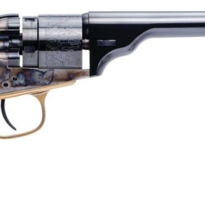 Cimarron Firearms 1862 Pocket Case Color Hardened .380 ACP 6" Barrel 5-Rounds Walnut Grips