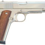 Cimarron Firearms 1911A1 Nickel .45 ACP 5" Barrel 8-Rounds