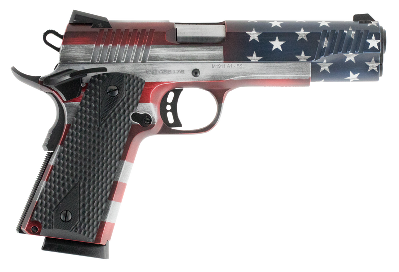Citadel Firearms 1911-A1 American Flag .45 ACP 5" Barrel 8-Rounds