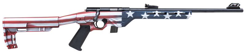 Citadel Firearms Trakr American Flag .22 LR 18" Barrel 10-Rounds