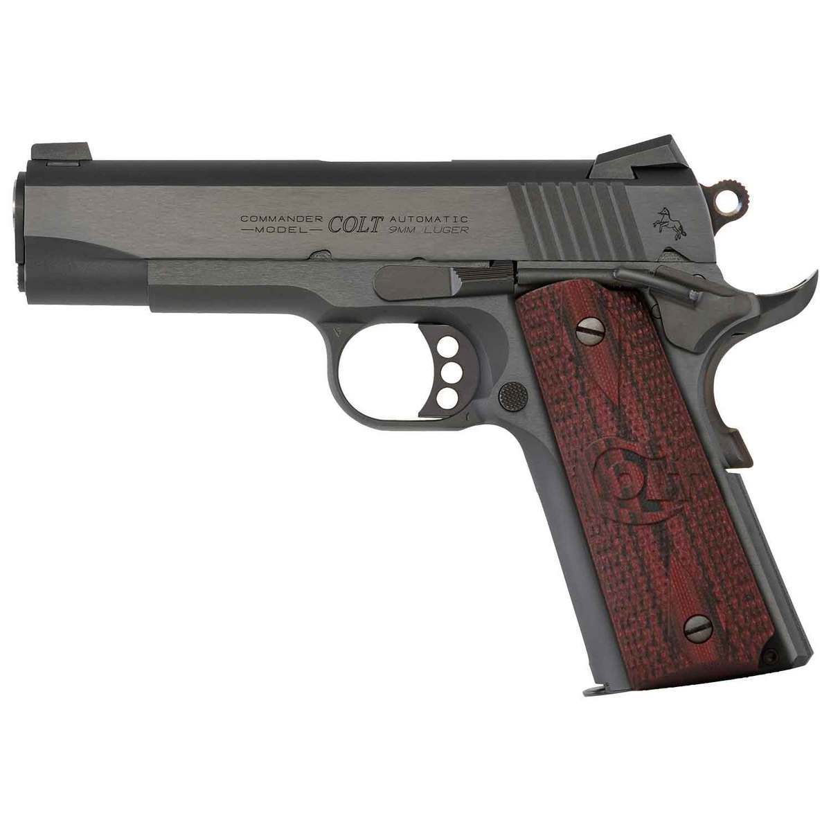 Colt Combat Commander 9mm Luger 4.25in Blued Pistol - 9+1 Rounds - Image 2