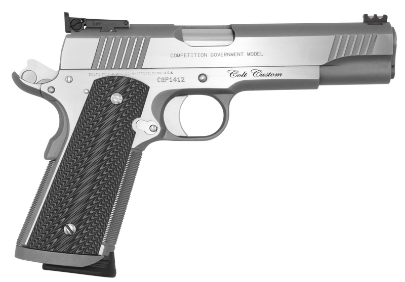 Colt Firearms Custom Competition SS Stainless .45 ACP 5" Barrel 8-Rounds